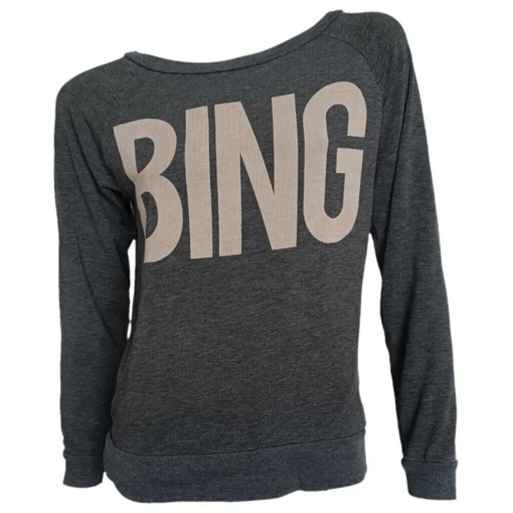 ANNIE BING Sweater Gray Size M